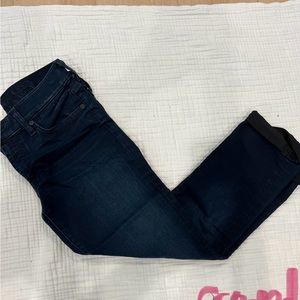 7 for all mankind cropped jeans